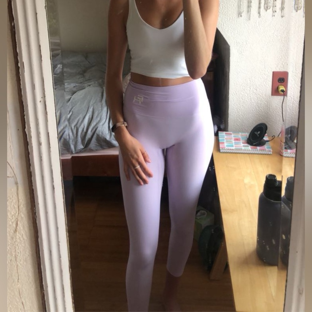 Lavender First Health Apparel Leggings